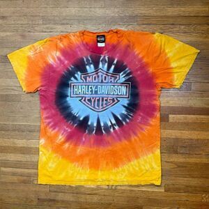 Vintage Harley Davidson Tye Dye Shirt